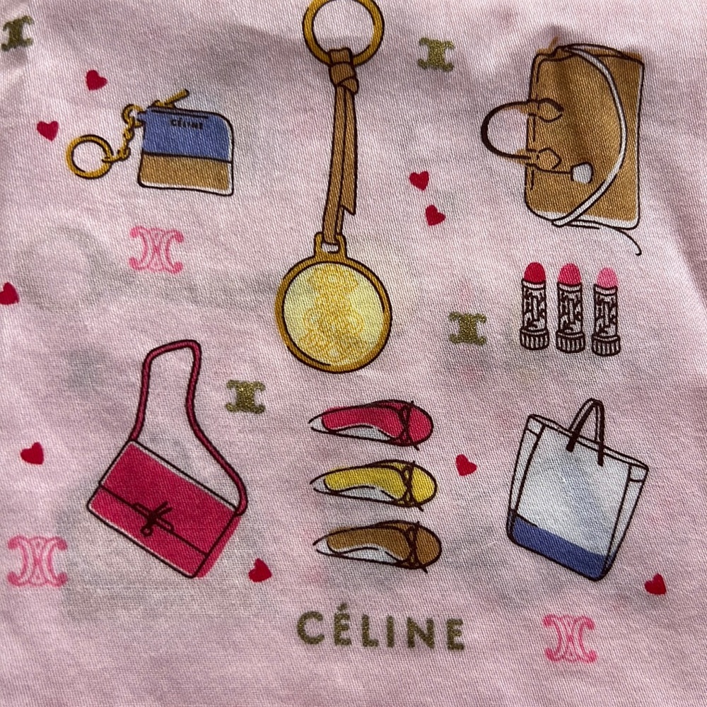 CELINE | Vintage Mini Scarf Handkerchief - Picture 3 of 6